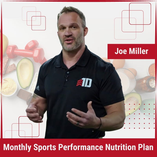 Monthly Sports Performance Nutrition Plan - Joe Miller 1D